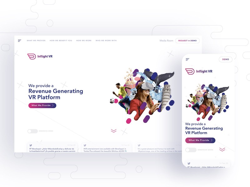 Inflight VR website